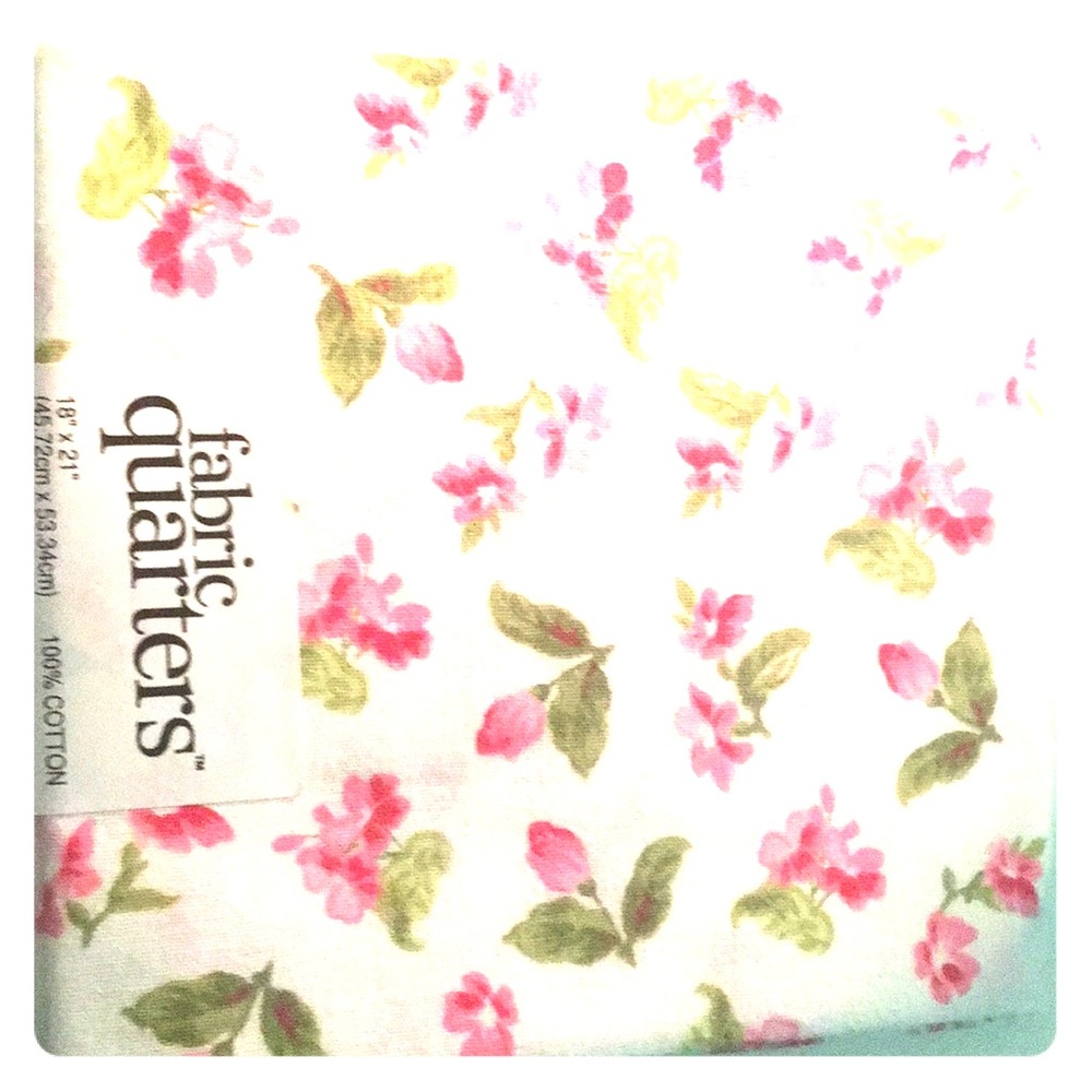 Fabric 18”x21”  • and 100% cotton